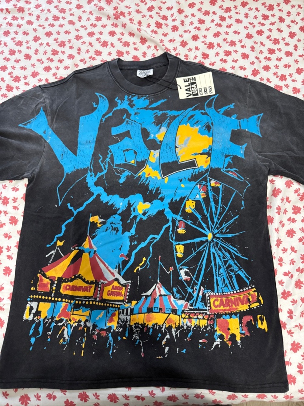 Vale Forever - Black Carnival Graphic Short Sleeve Tee